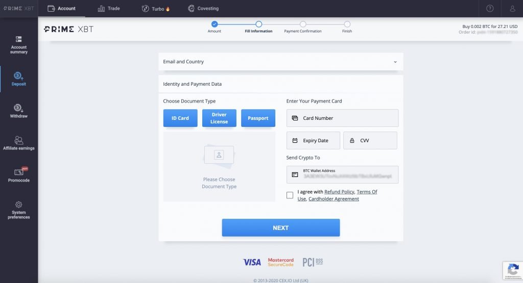 How To Fund Your Phantom Market Caps Account By Credit or Debit Card - img 6946 1024x555
